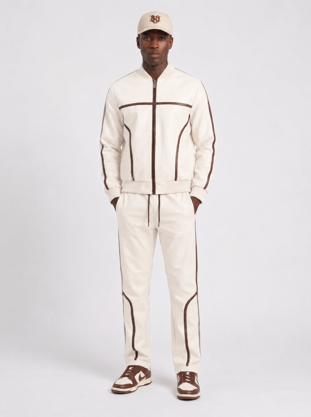 M4580 Azzuri Vegan Leather Set - Cream