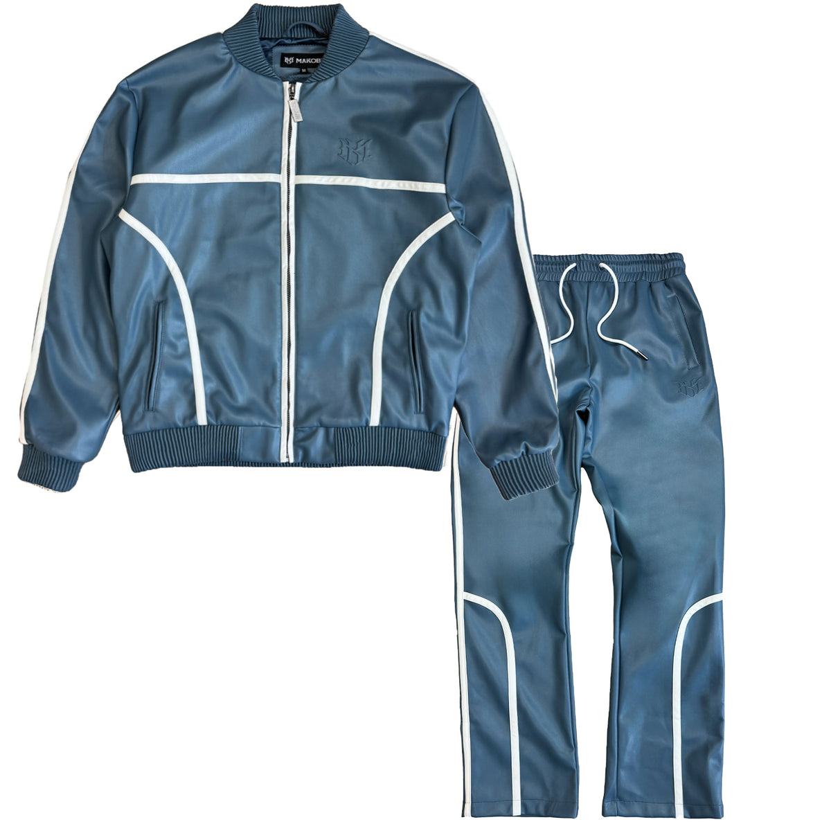 M4580 Azzuri Vegan Leather Set - Midnight Blue