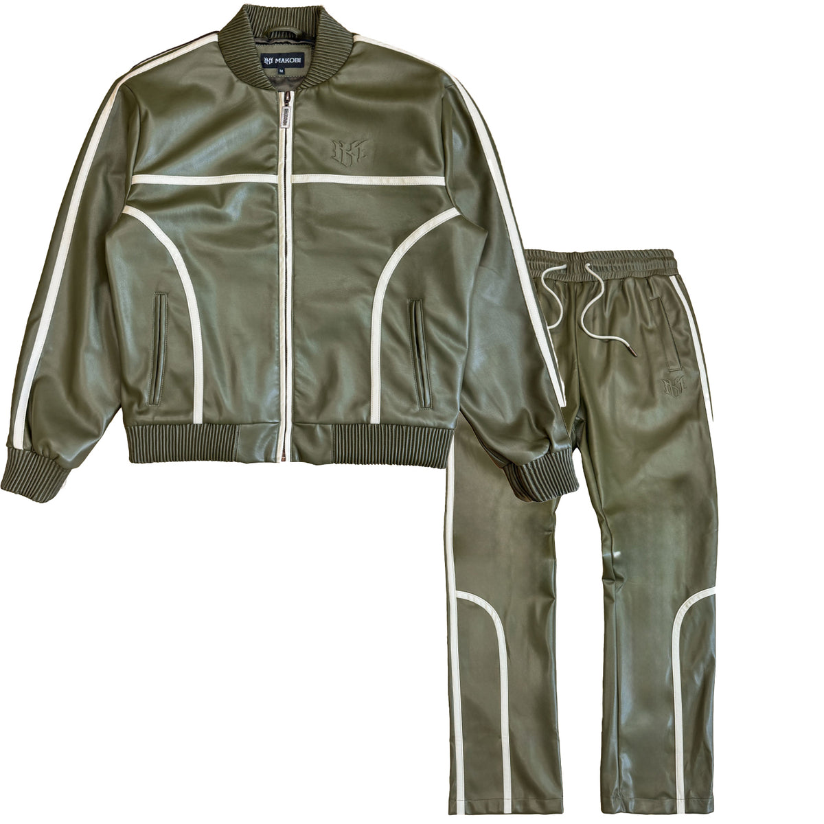 M4580 Azzuri Vegan Leather Set - Olive