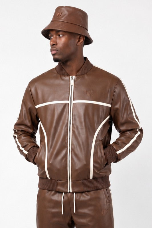M080 Azzuri Bucket Hat - Brown