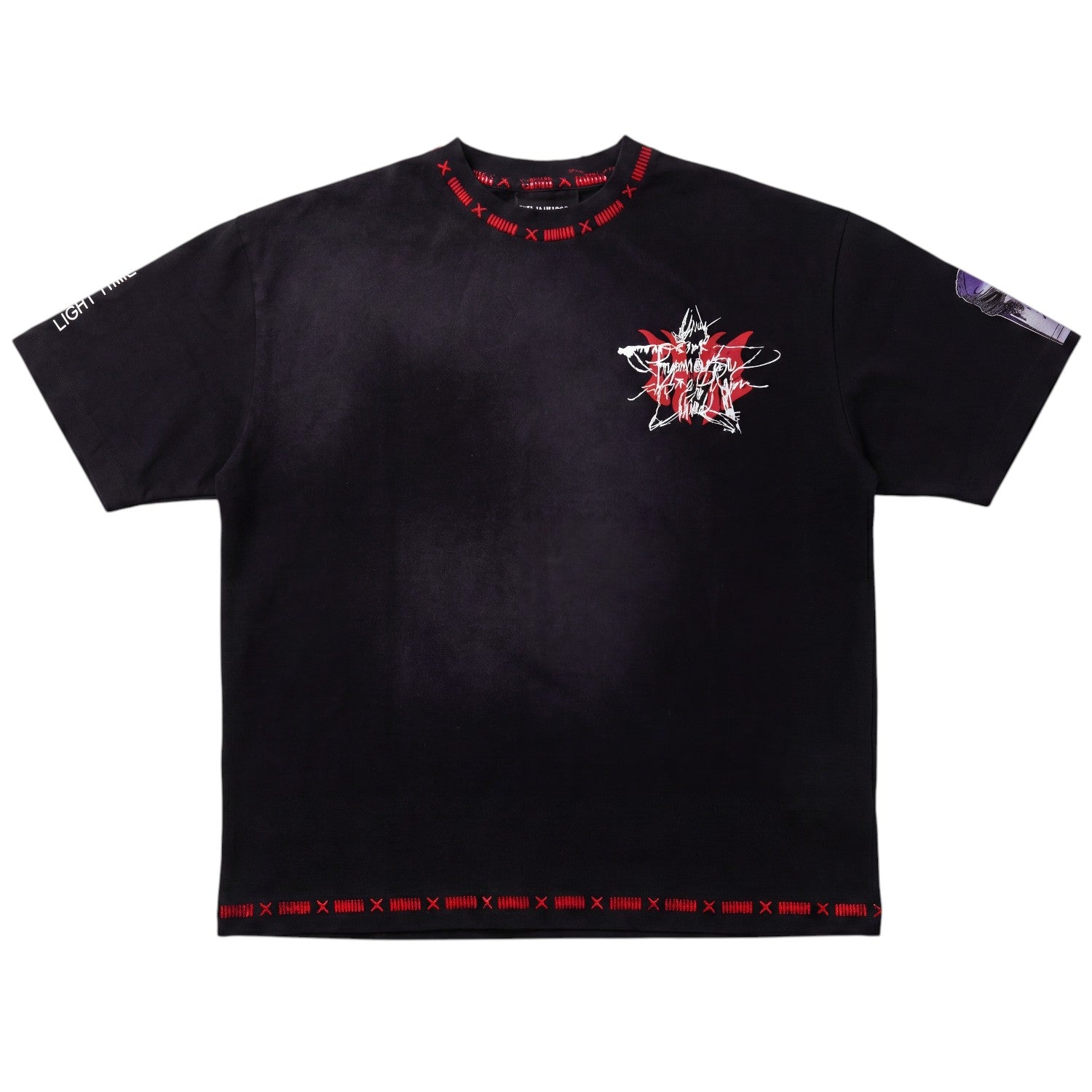 M458 Prego Boxed Tee - Black