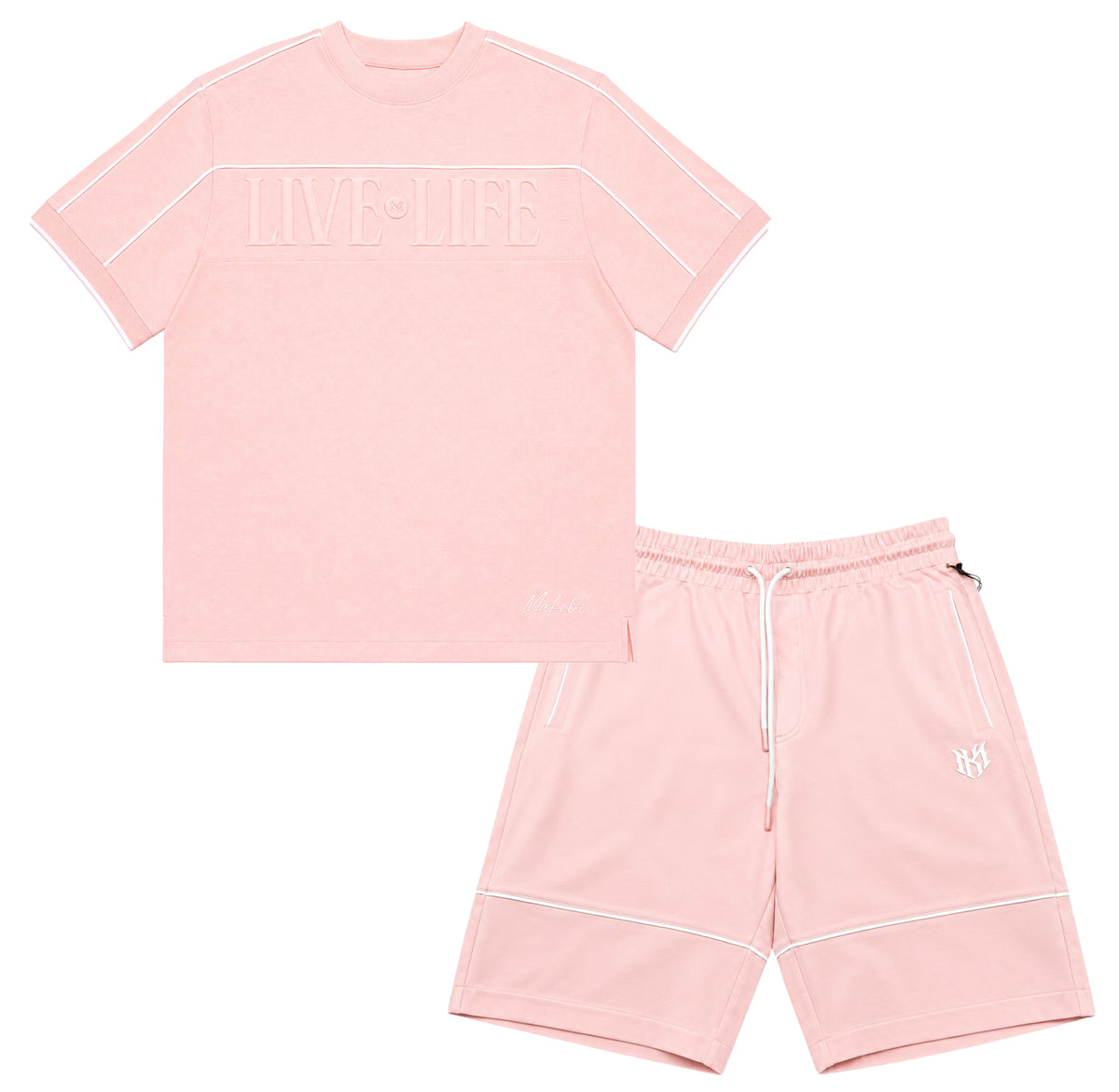 M659 Live Life Shorts - Pink
