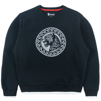 M4590 Pantera Crewneck Sweatshirt - Black