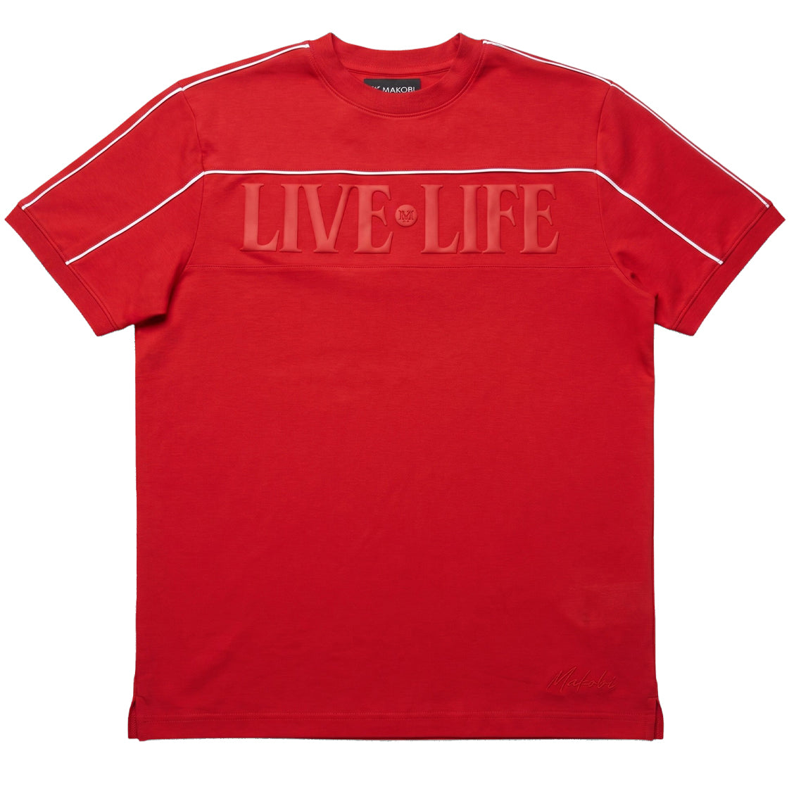 M459 Live Life T-shirt - Red