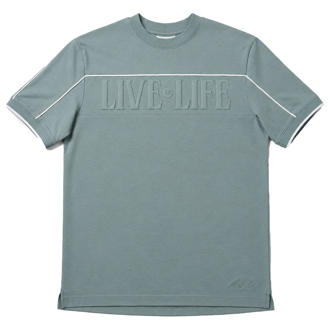 M459 Live Life T-shirt - Teal