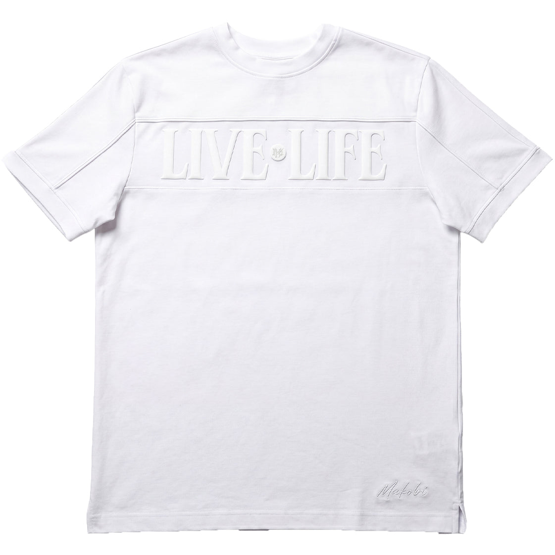 M459 Live Life T-shirt - White
