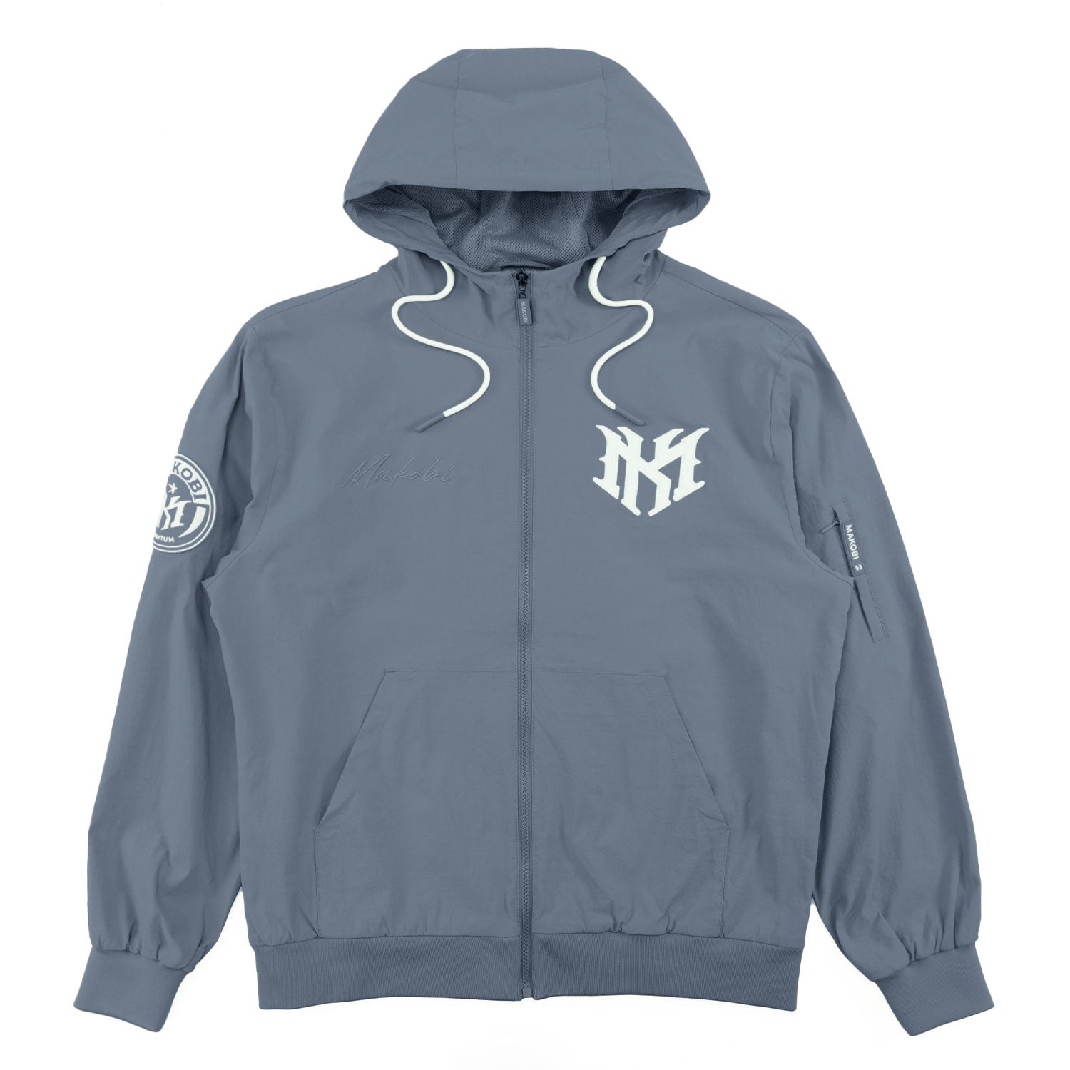M4634 Adorni Zip Up Hoodie - Midnight Blue
