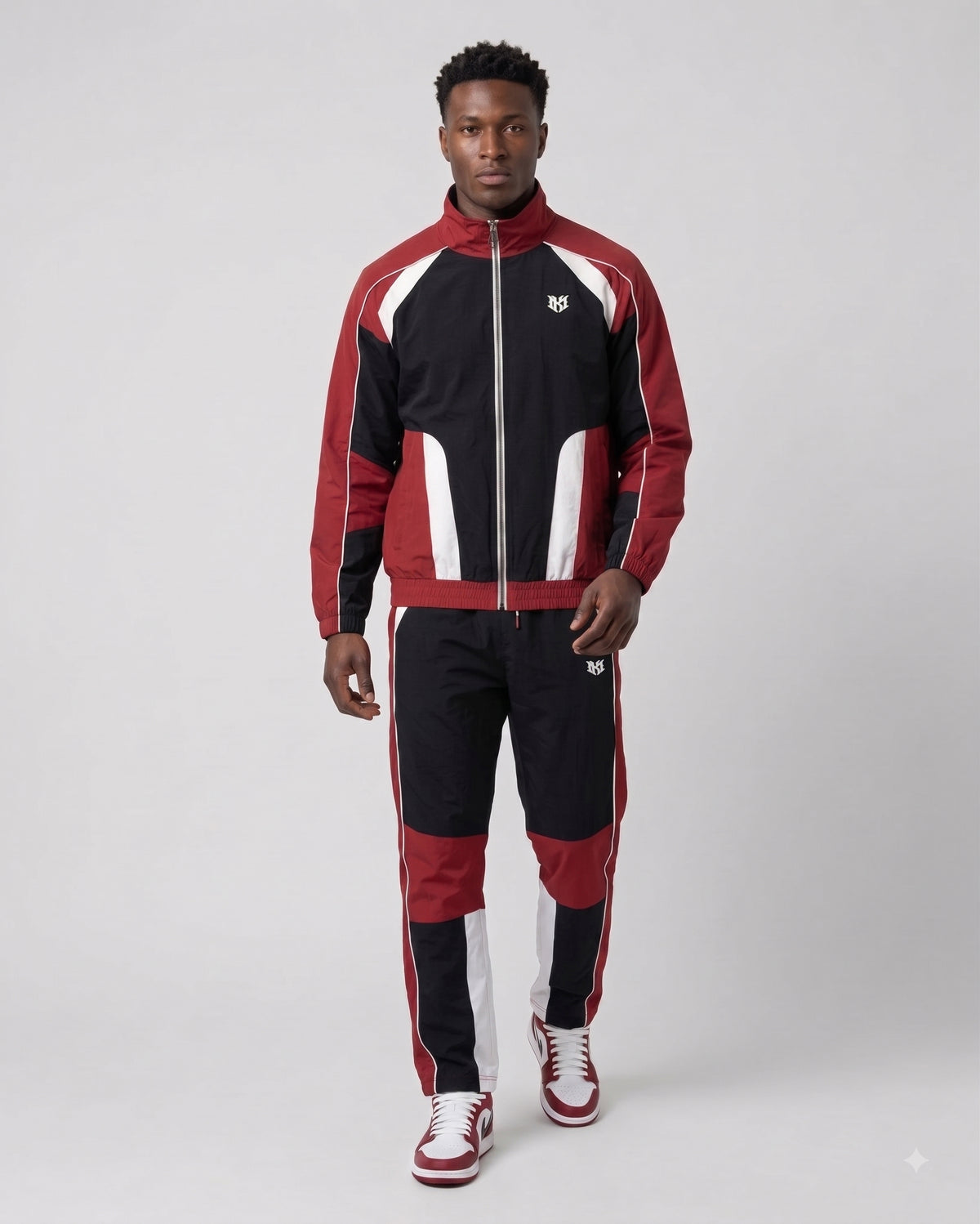 M4750 Jevani Nylon Set - Burgundy
