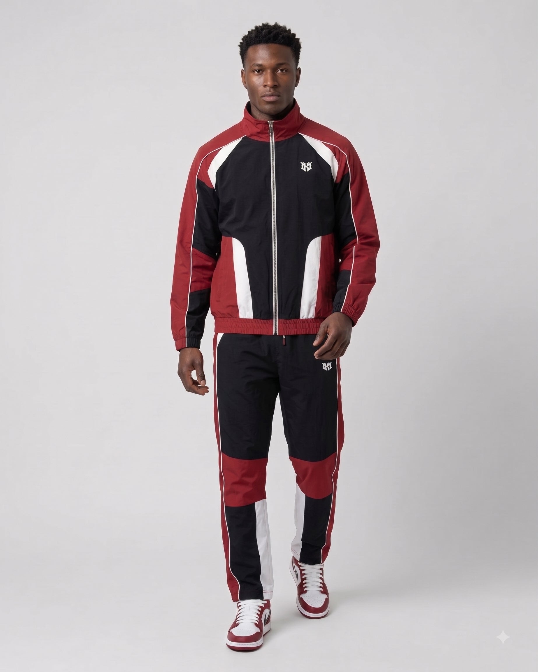M4750 Jevani Nylon Set - Burgundy