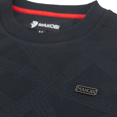 Set | M4247 Bernardi Crewneck Set - Black