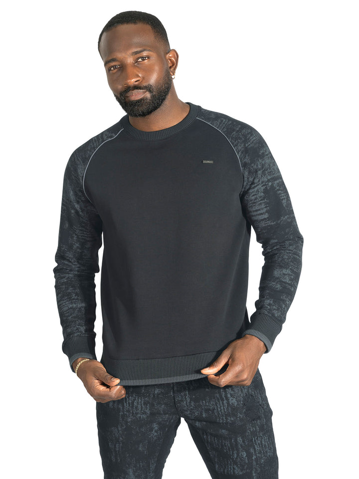 Sweatshirt | M4902 Bernardi Crewneck - Black