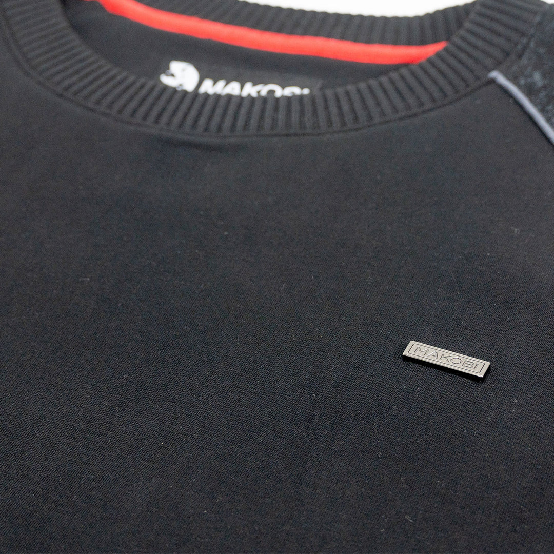 Sweatshirt | M4902 Bernardi Crewneck - Black