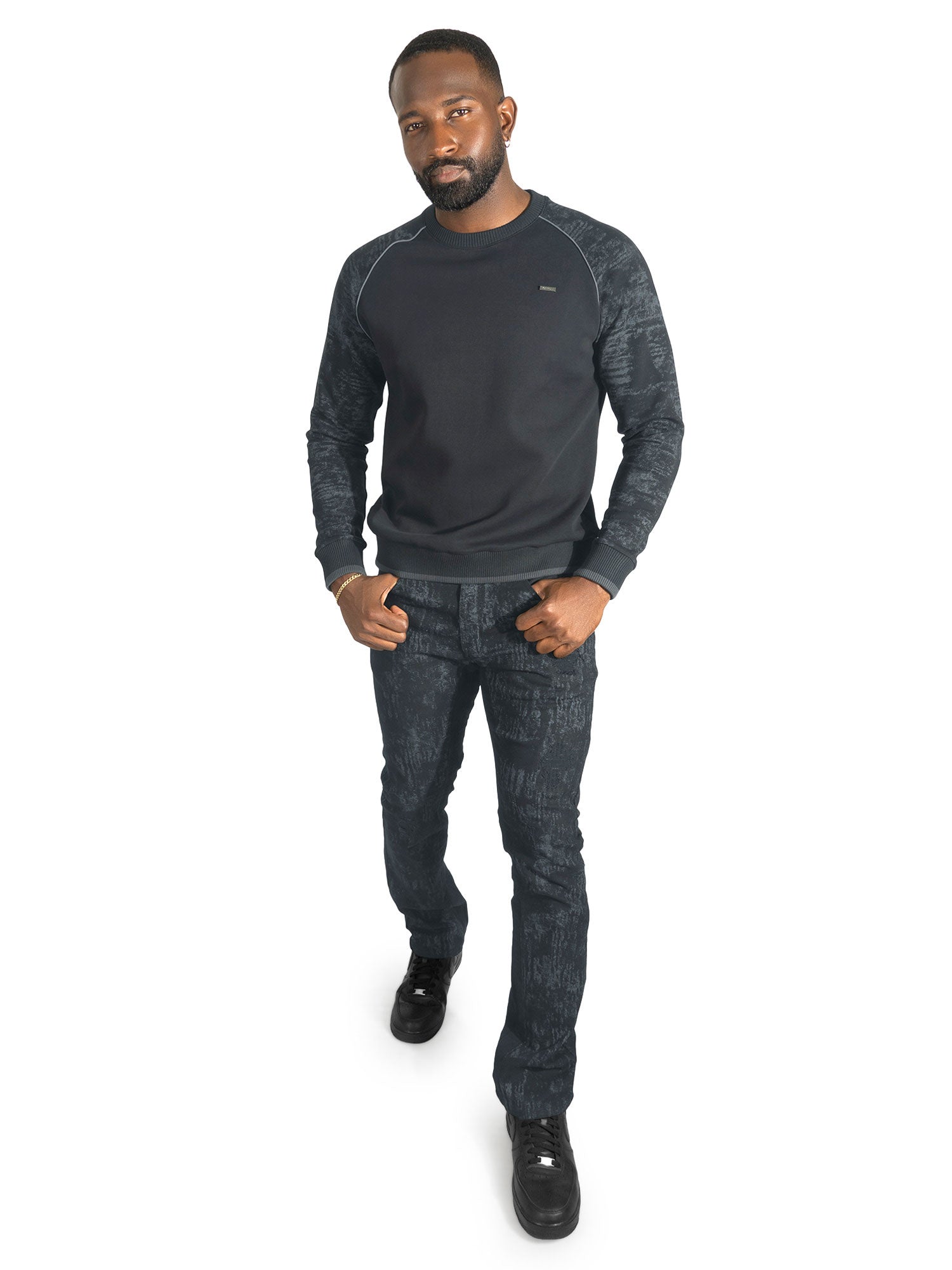 M4902 Bernardi Crewneck - Black