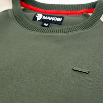 Sweatshirt | M4902 Bernardi Crewneck - Olive