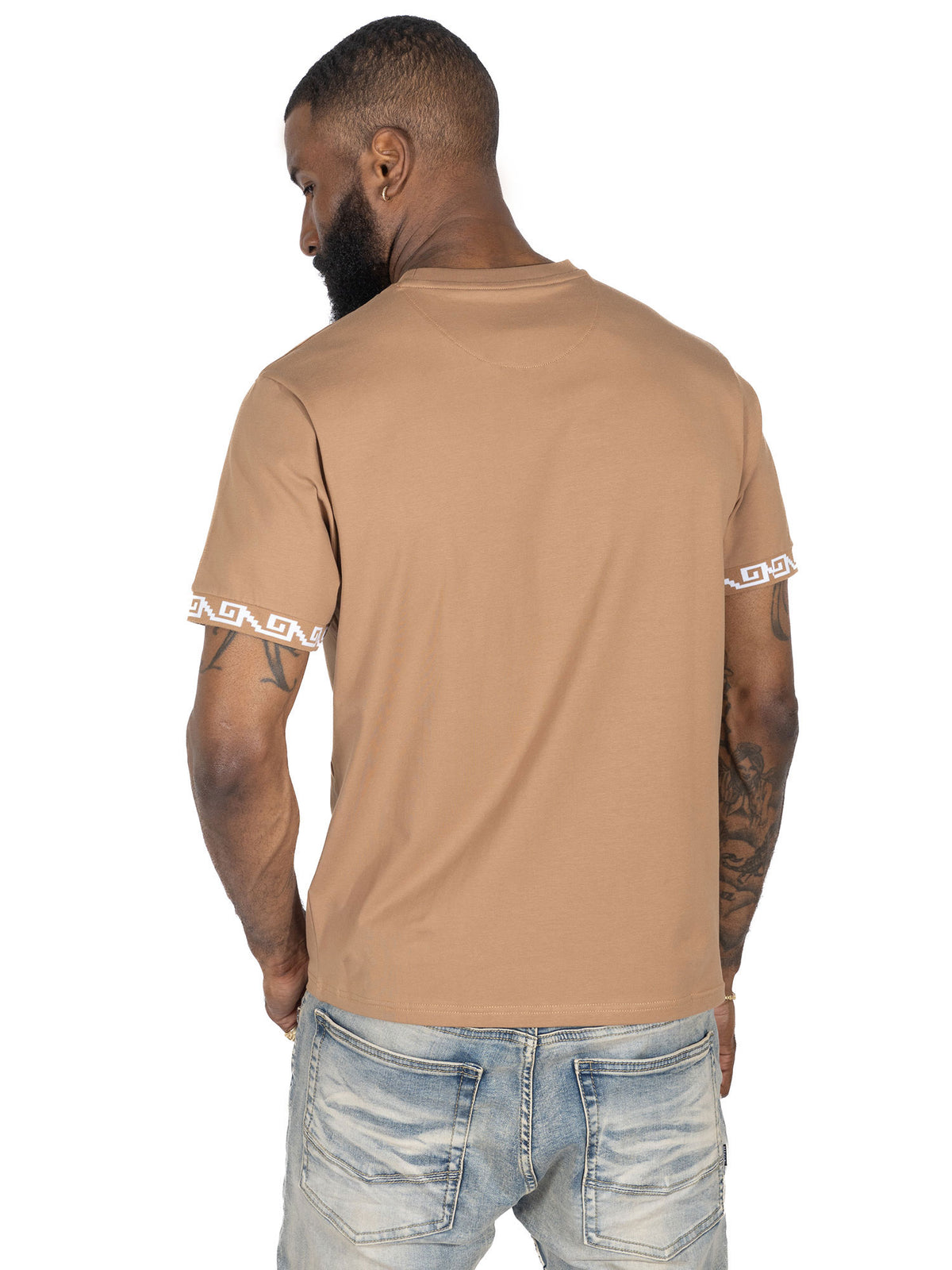 Makobi M490 Pantera Tee in MOCHA, view 4