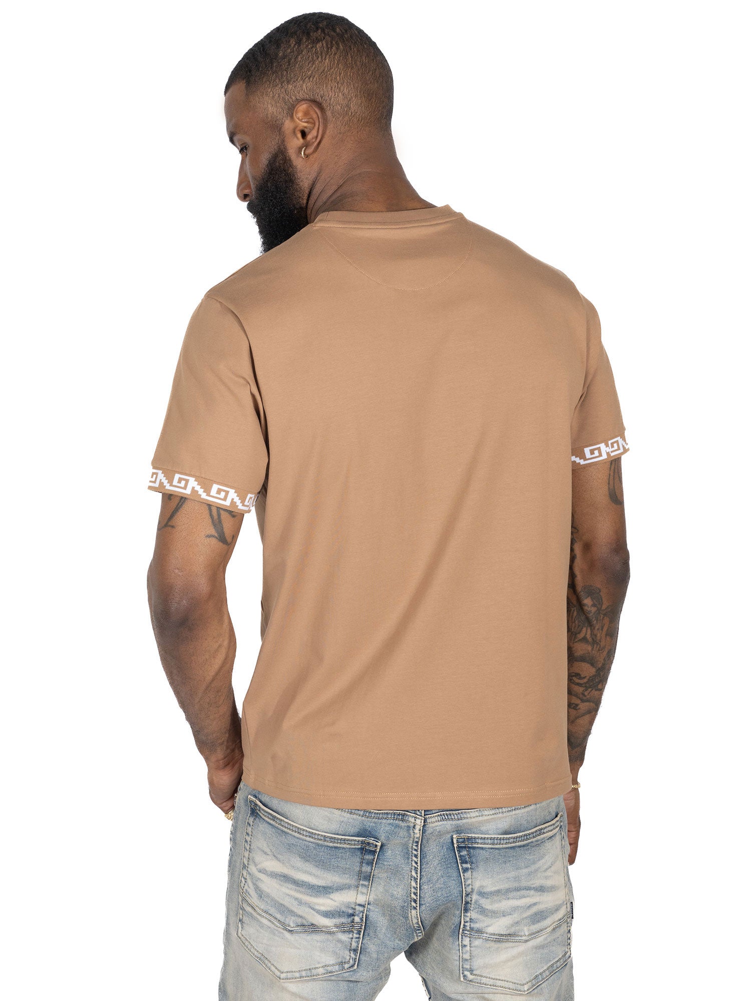 Makobi M490 Pantera Tee in MOCHA, view 4