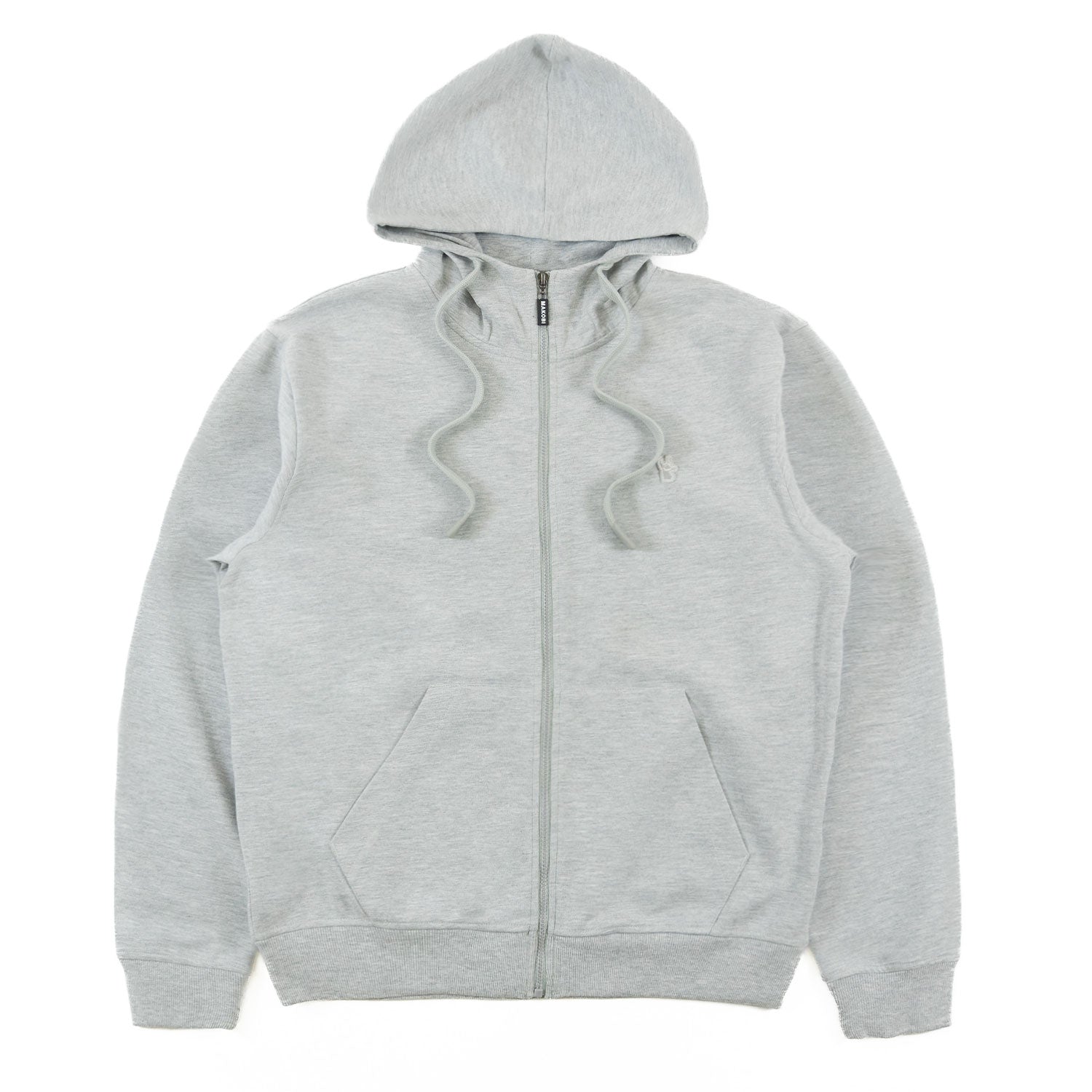 M5335 Essential Fleece Zip Up Hoodie - Gray