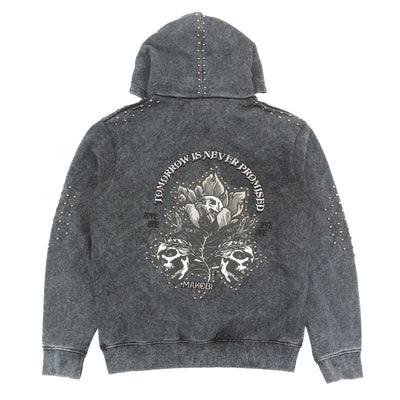 Hoodie | M5345 Bianco Zip Up - Black