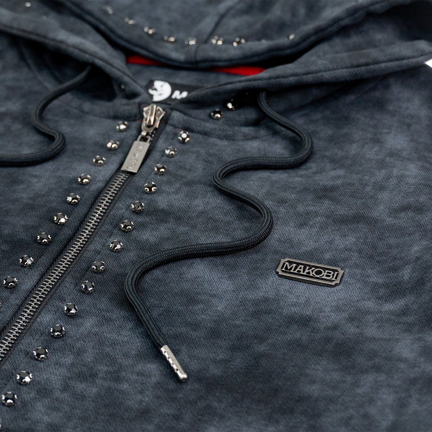 Set | M5455 Lorenzino Zip-Up Hoodie Set - Black