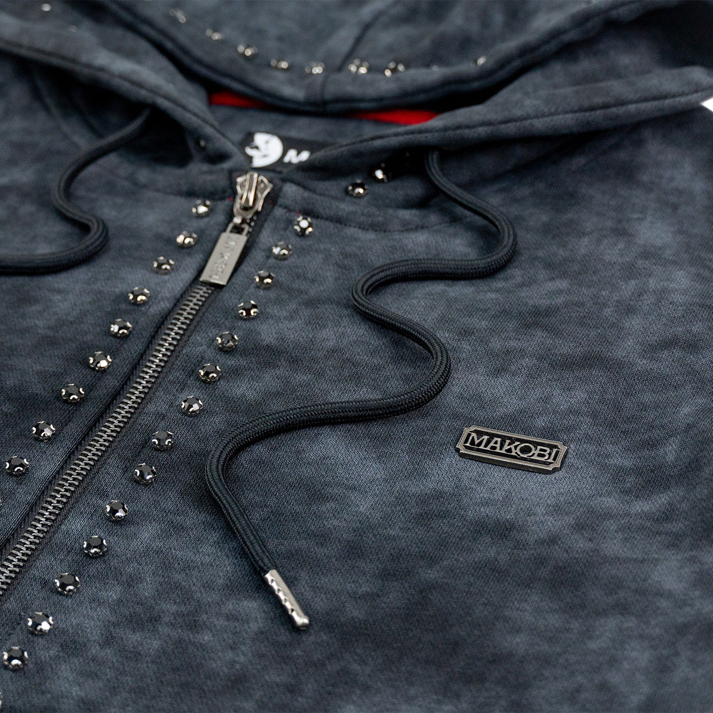 Set | M5455 Lorenzino Zip-Up Hoodie Set - Black