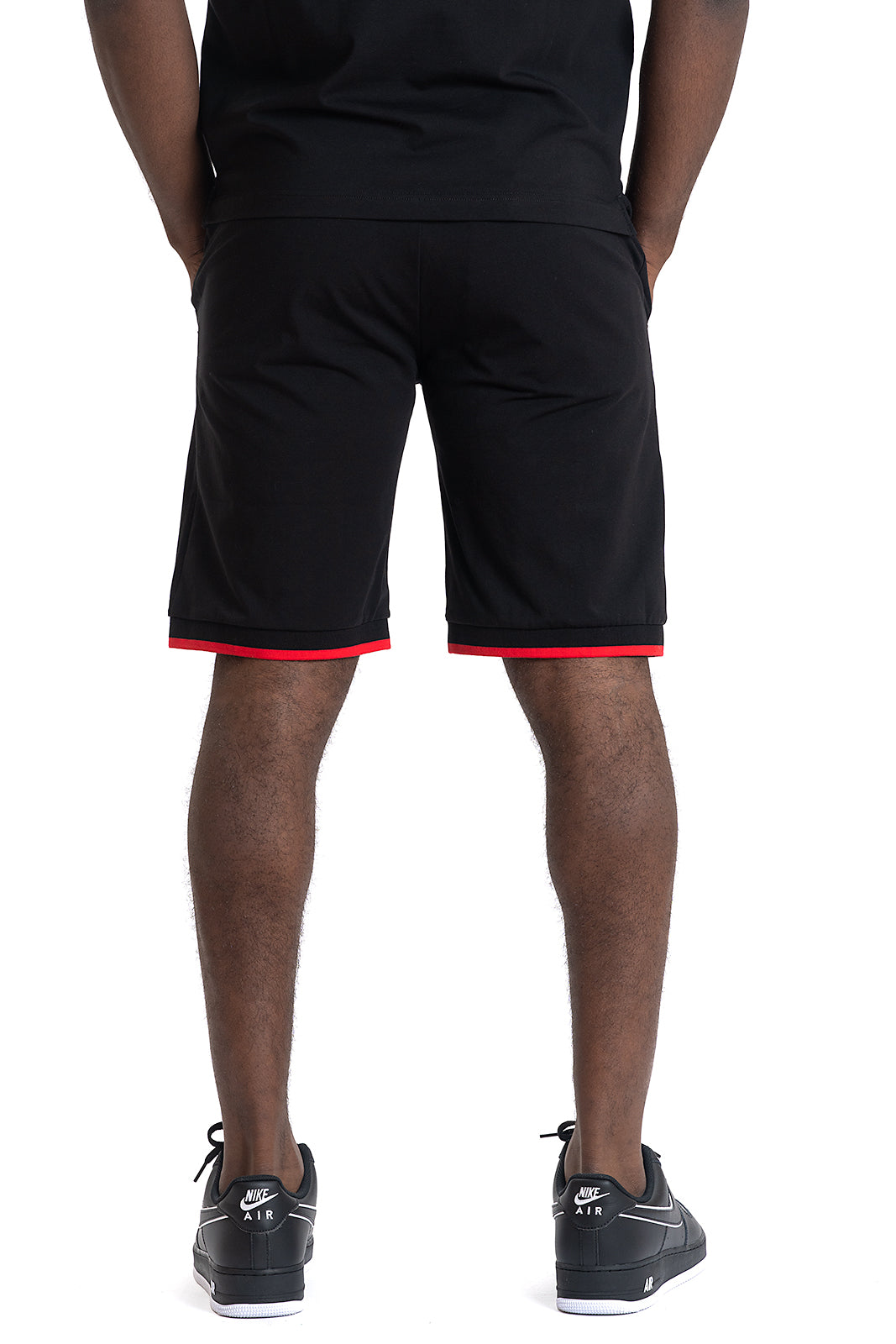 M601 Makobi Ricci Core Shorts - Black.Red