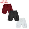 M605 Sorrento Fleece Shorts Set of 3