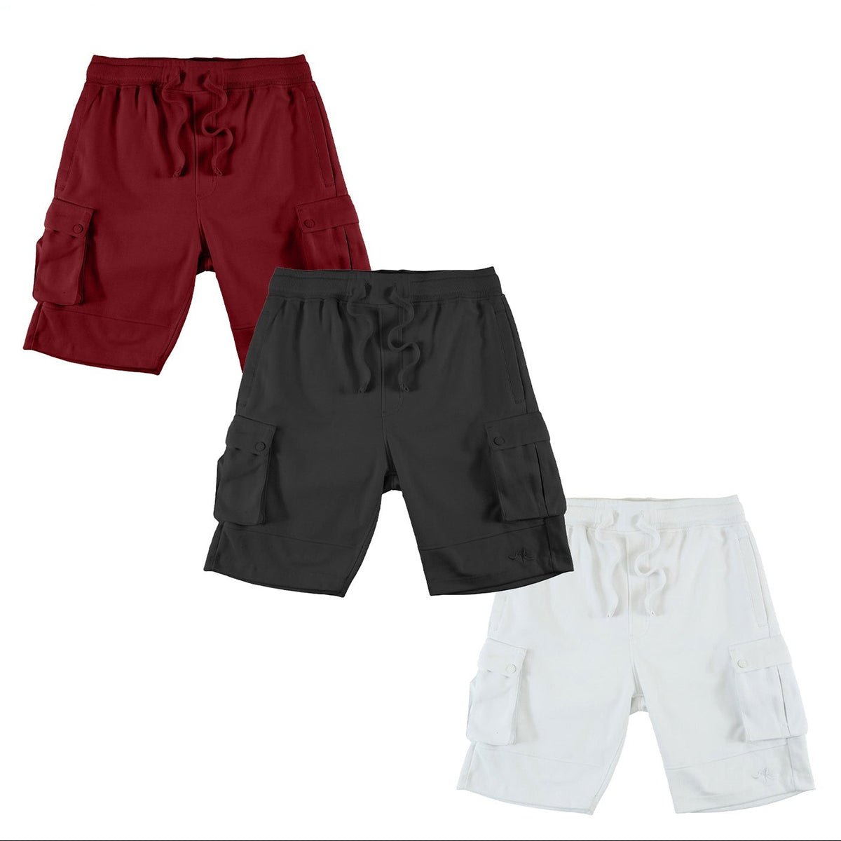 Makobi M605 Sorrento Fleece Shorts Set of 3