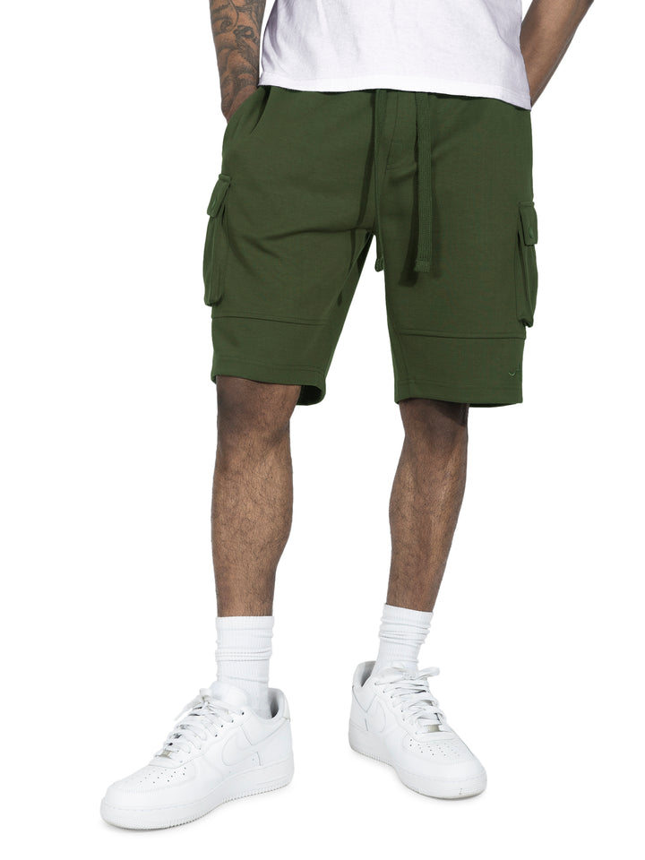 M605 Sorrento Fleece Shorts - Dark Olive