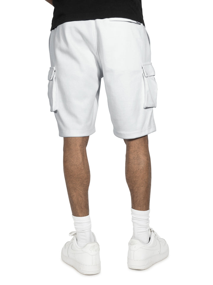 M605 Sorrento Fleece Shorts - White