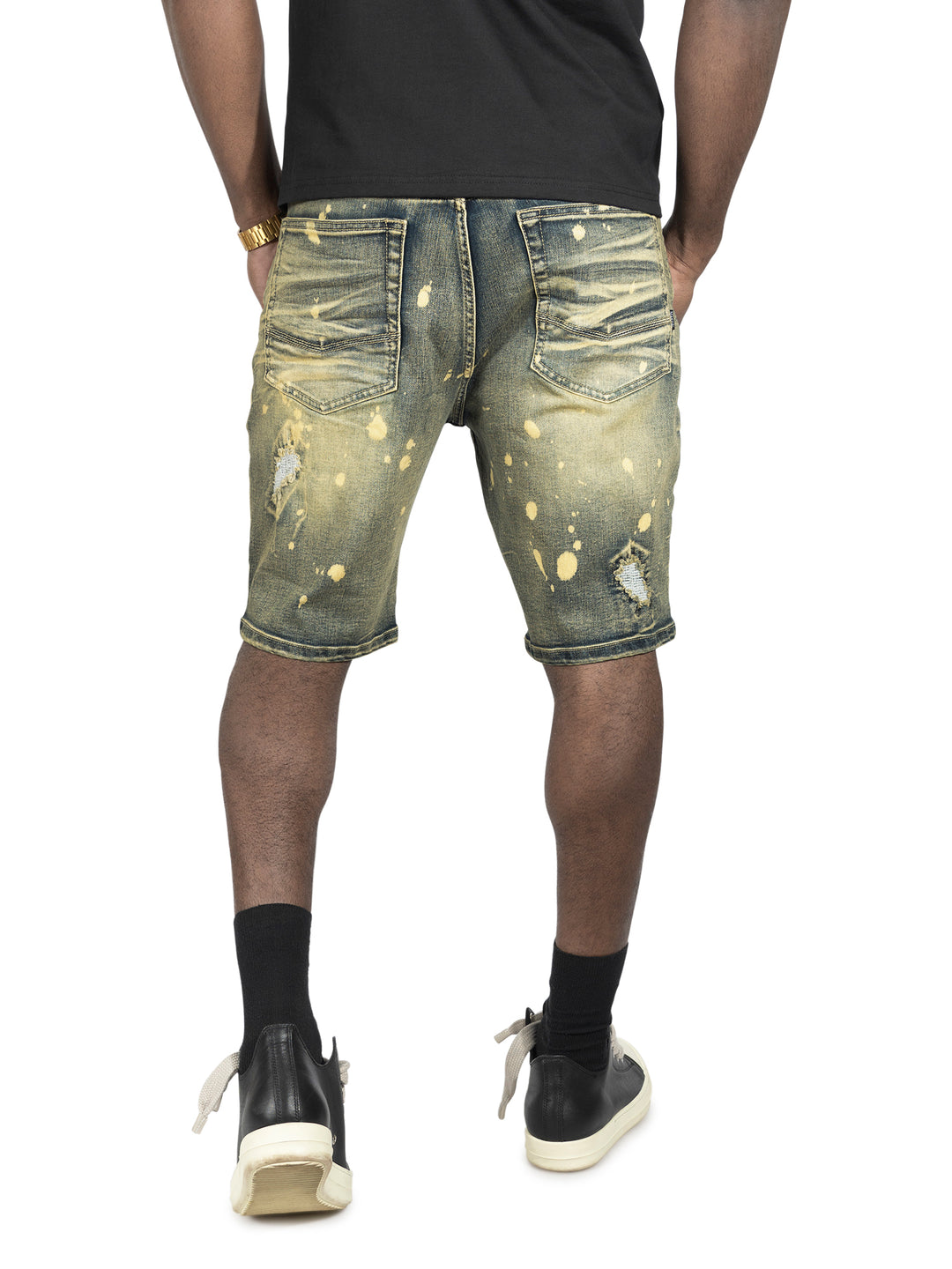 M607 Amato Denim Shorts - Dirt