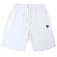 Makobi M612 Modena Knit Shorts in White
