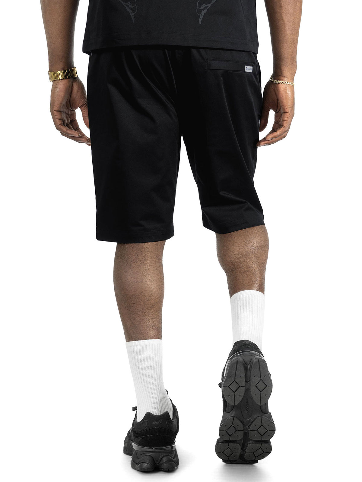 M414 Vivere Twill Short Set - Black