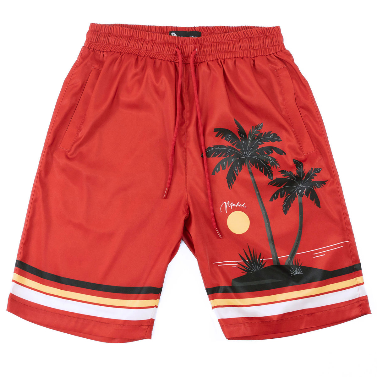Makobi M430 Toronto Short Sets in Red, view 7