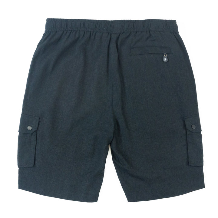 M632 Levonia Linen Shorts - Black