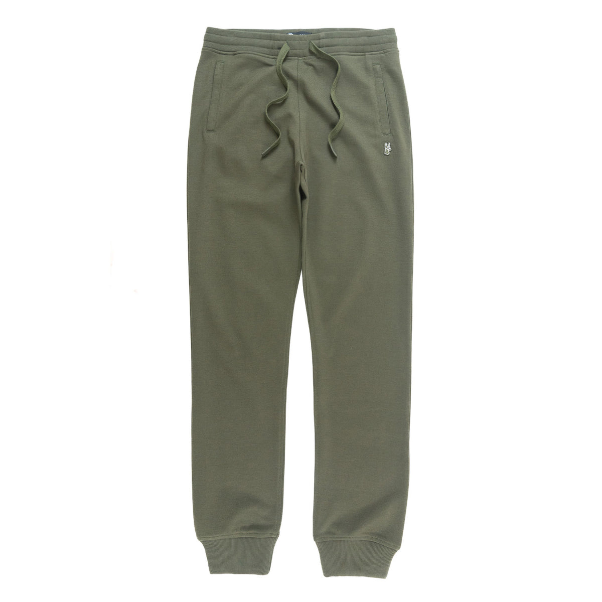 Makobi M6335 Essential Fleece Jogger Pants in Olive, view 2