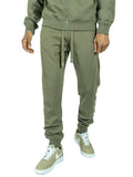 Makobi M6335 Essential Fleece Jogger Pants in Olive