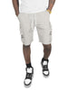 M633 Colton Nylon Spandex Cargo Shorts - Dark Gray 25'