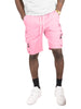 M633 Colton Nylon Spandex Cargo Shorts - Pink