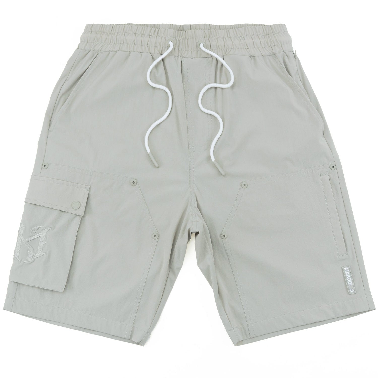 Nylon Pants| M634 Adorni Shorts - Gray