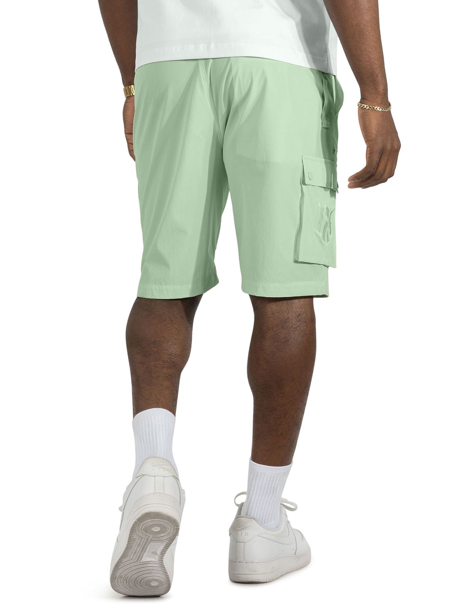 Nylon Pants| M634 Adorni Shorts - Kiwi