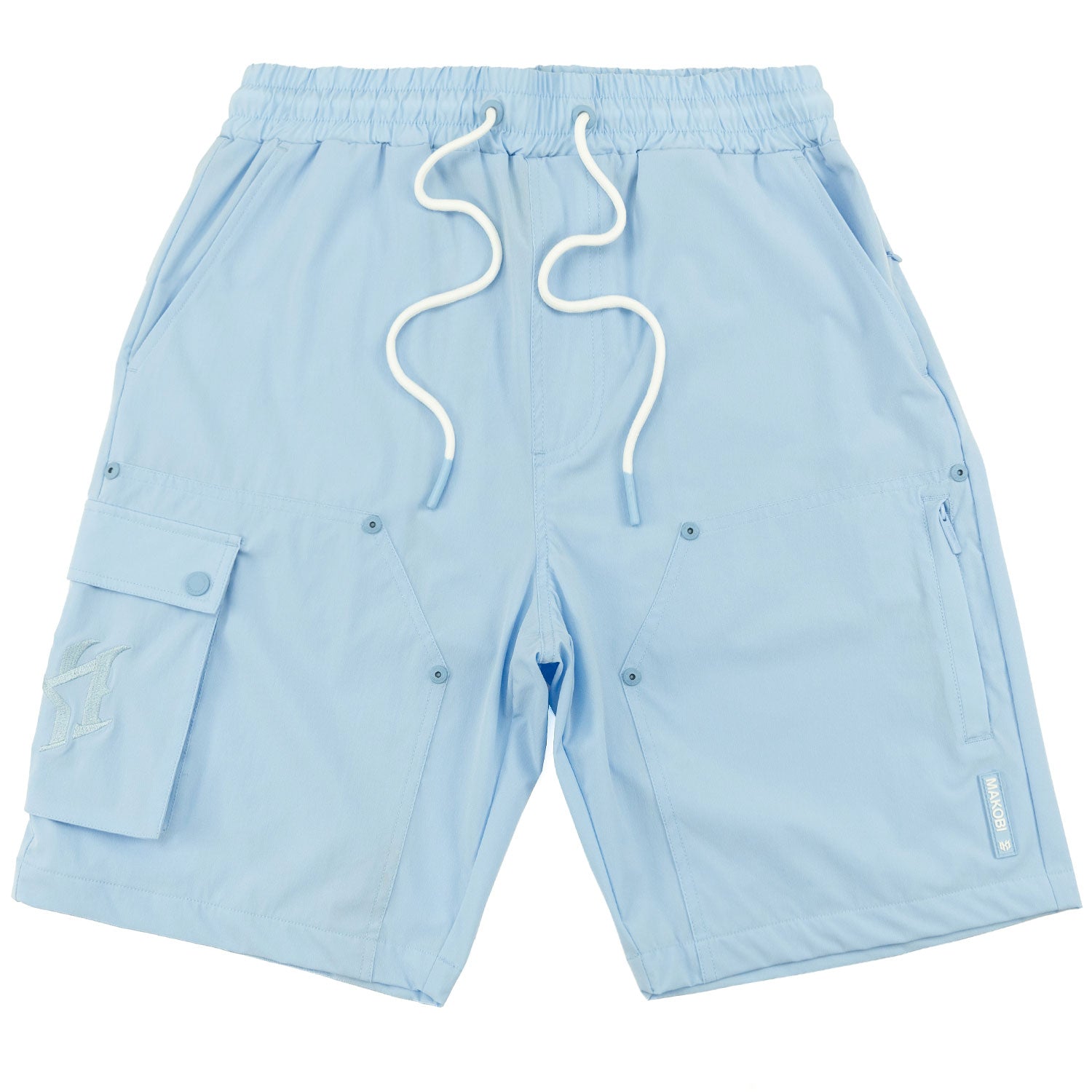 Nylon Pants| M634 Adorni Shorts - Blue