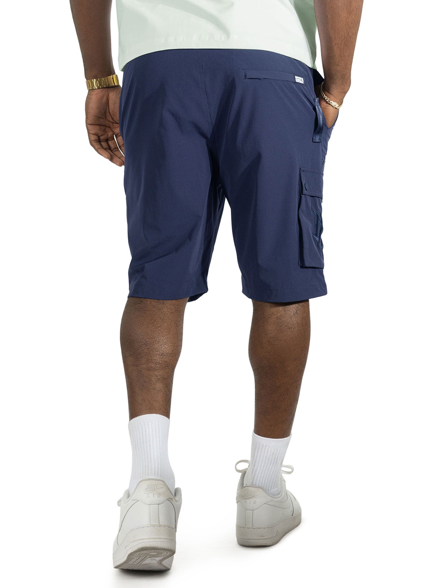Nylon Pants| M634 Adorni Shorts - Navy