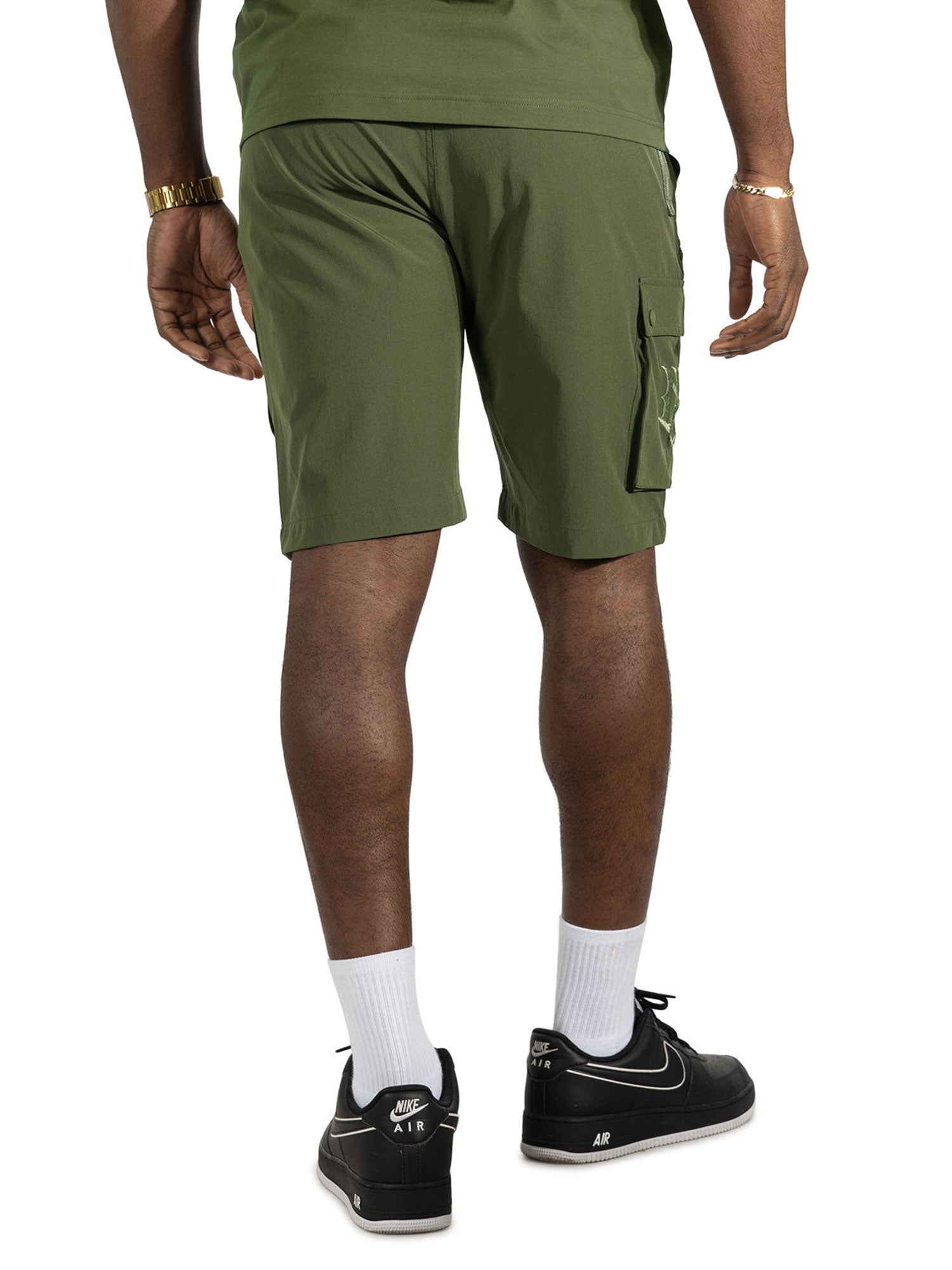 Nylon Pants| M634 Adorni Shorts - Olive