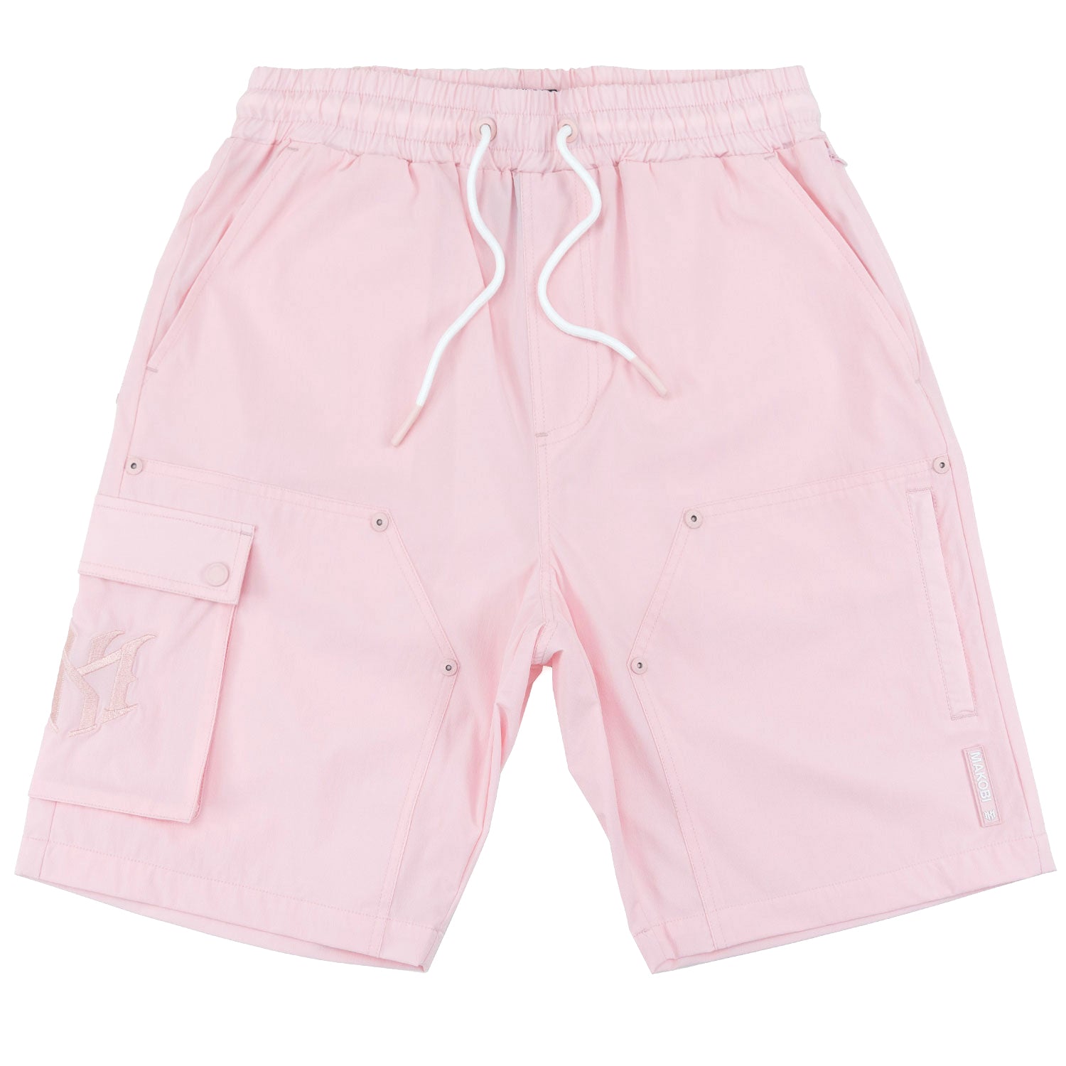 Nylon Pants| M634 Adorni Shorts - Pink