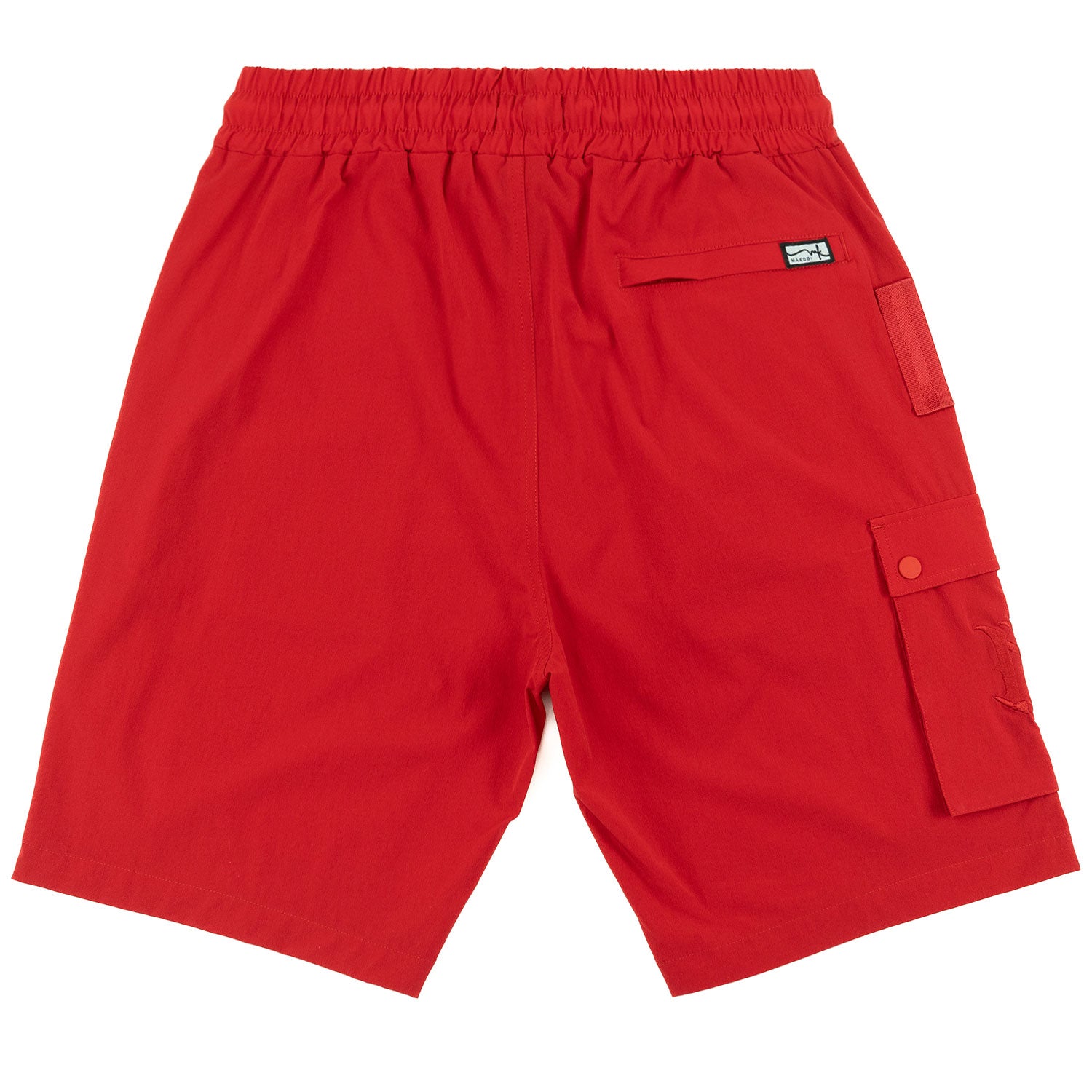 Nylon Pants| M634 Adorni Shorts - Red
