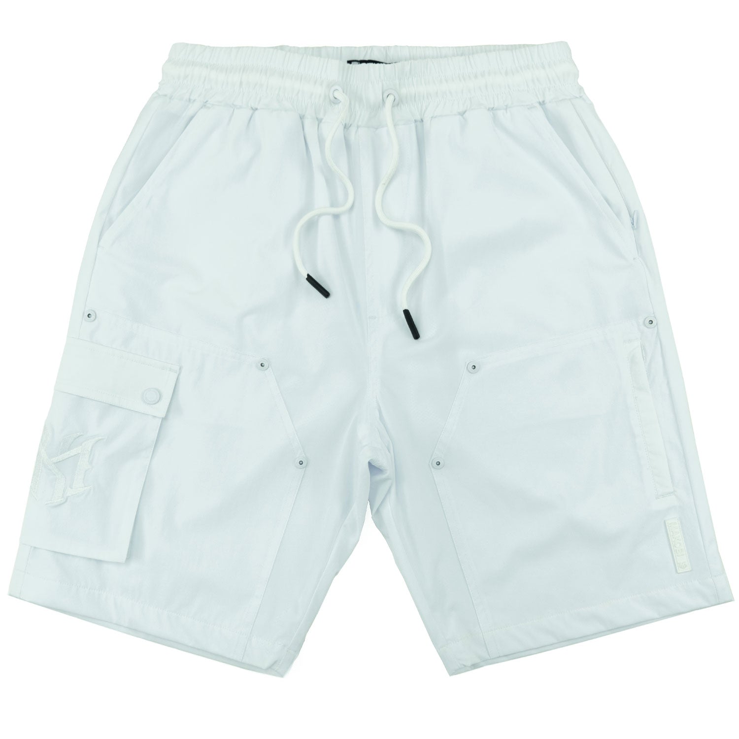 Nylon Pants| M634 Adorni Shorts - White