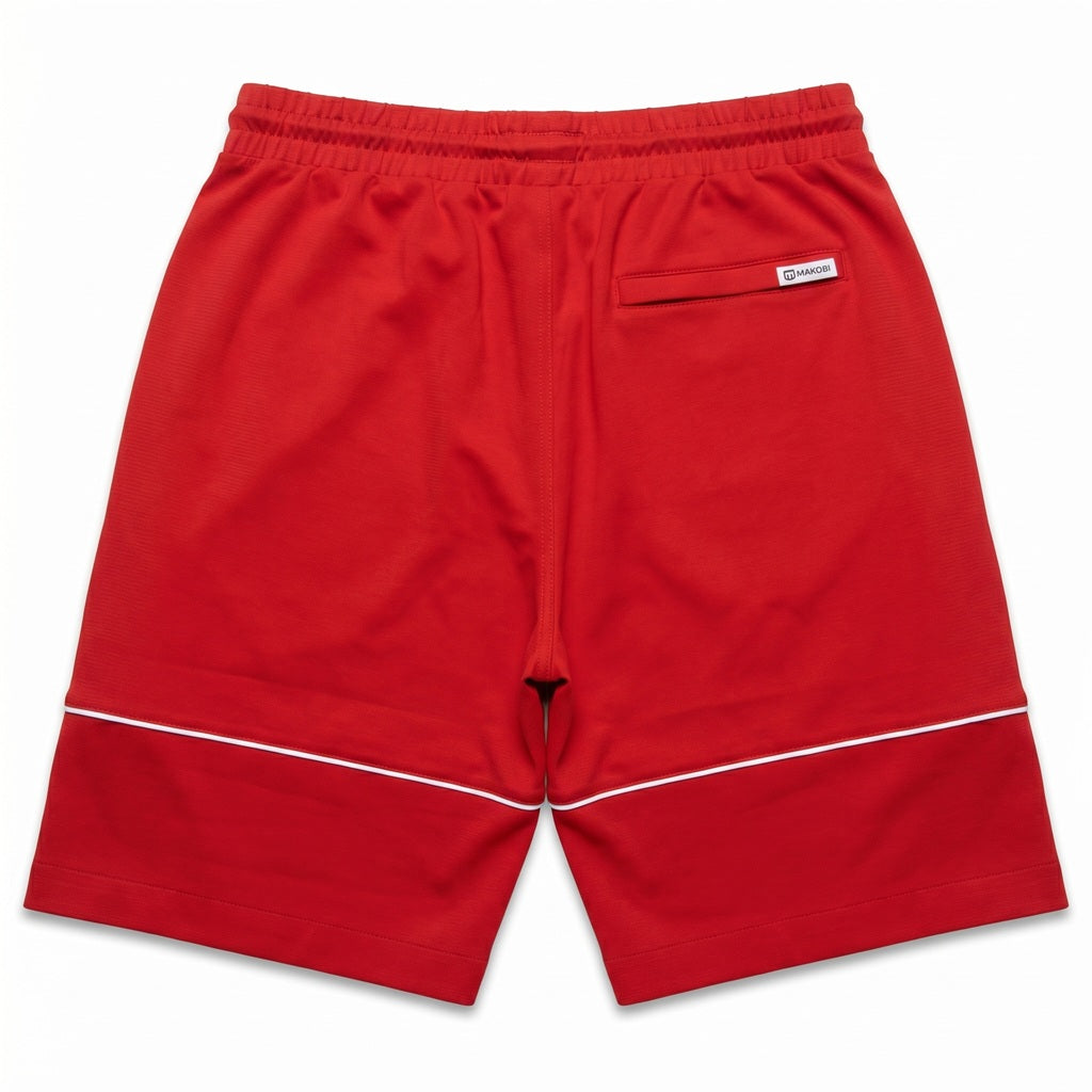 M659 Live Life Shorts - Red
