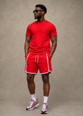 Makobi M664 Makobi Lorini Shorts in Red