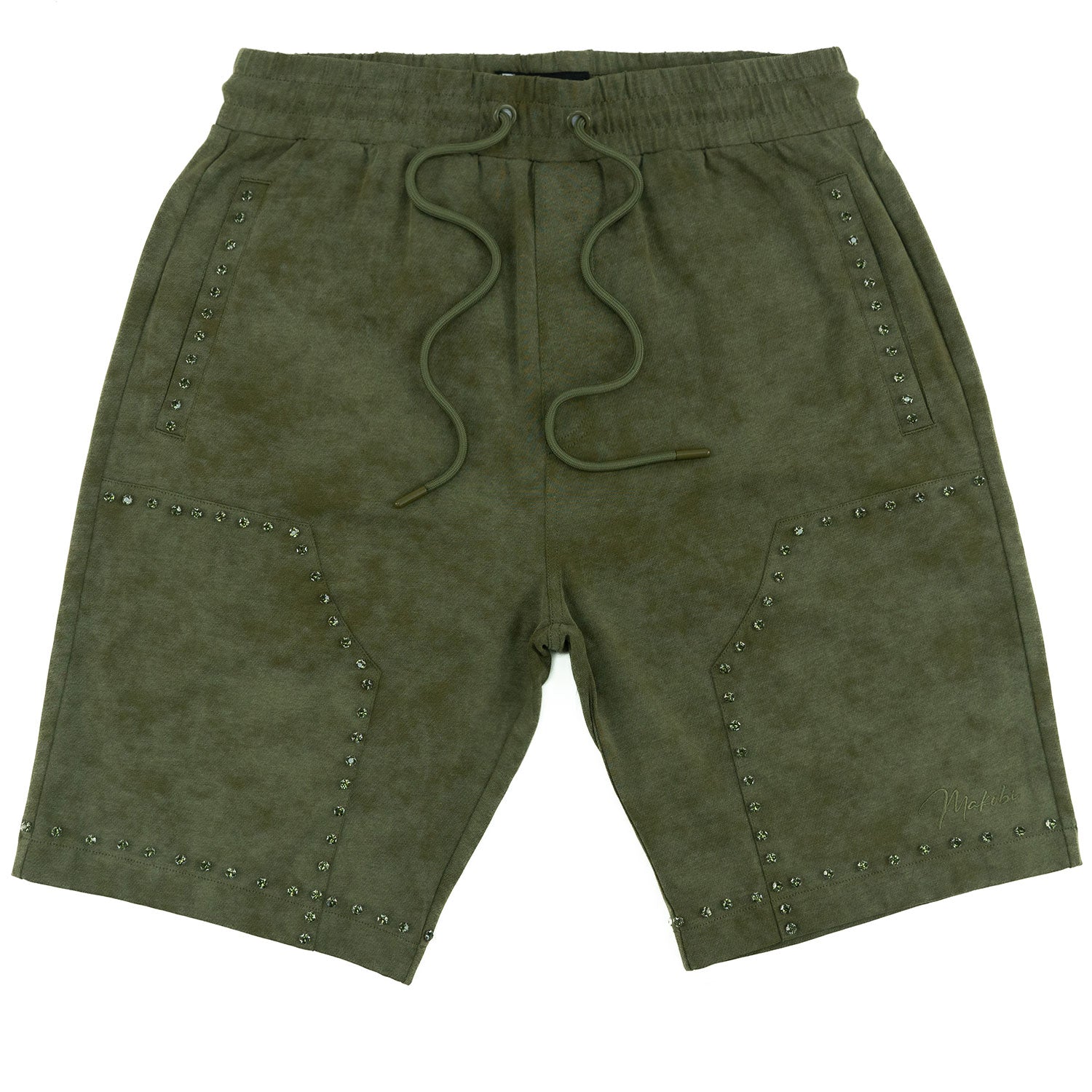 Jersey Bottom | M683 Prada Shorts - Olive