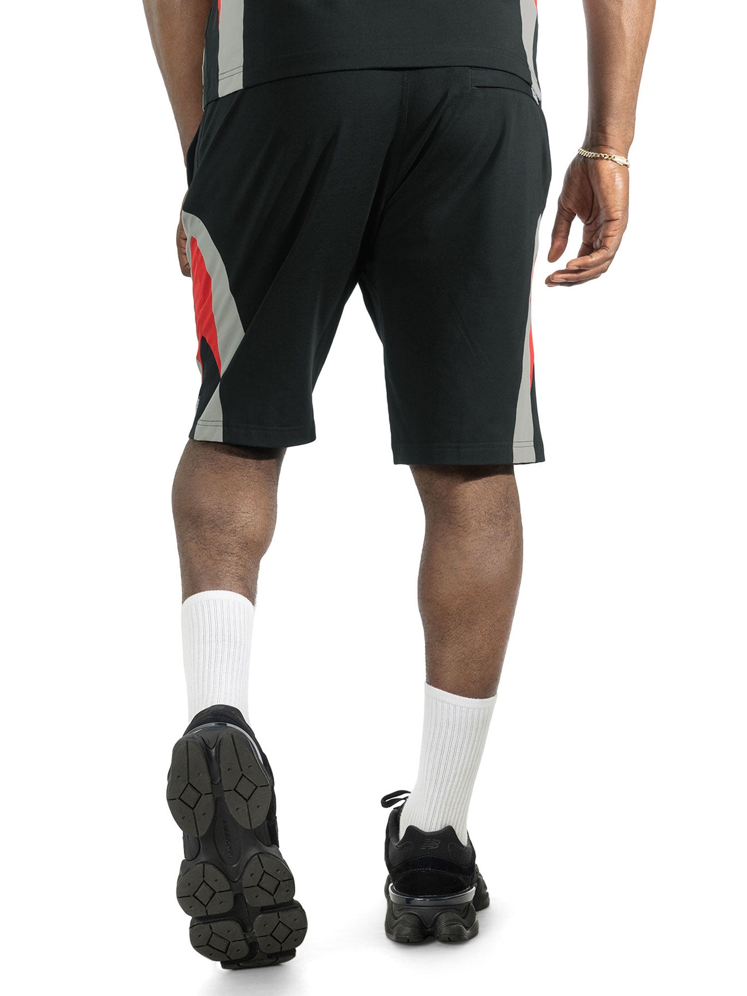 Makobi M398 Leone Short Set in Black, view 6